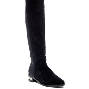 Catherine Malandrino Pearl heel knee boots